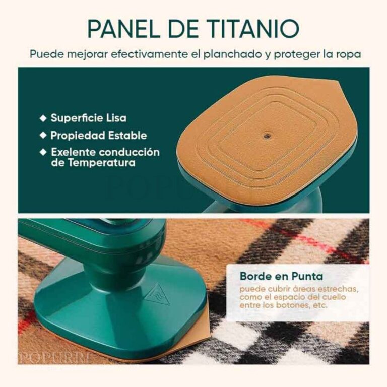 SteamGo - Plancha Portátil de Vapor