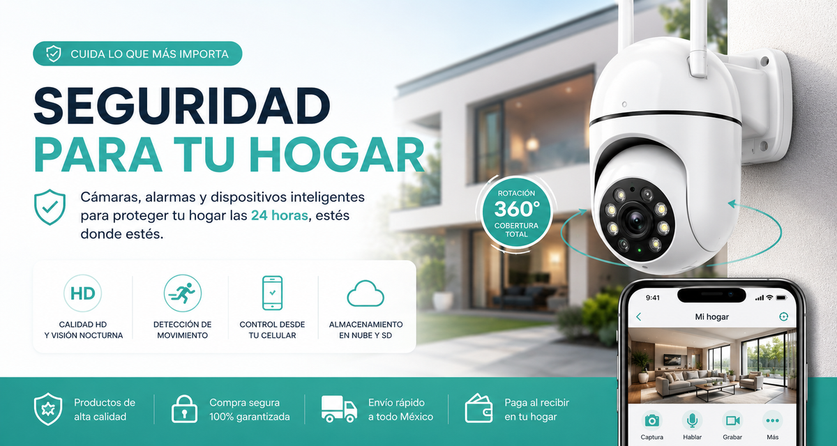 🛡️ Seguridad para el Hogar